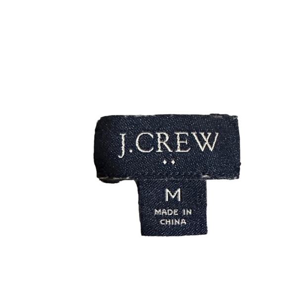 J. Crew Gray Long Sleeve Cotton Crew Neck Pullover Sweatshirt Women Sz M - Picture 6 of 7